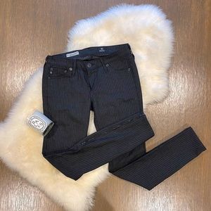 •AG Adriano Goldschmeid• Super Skinny Zip Jean